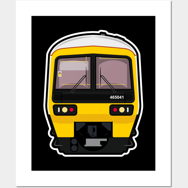 British Rail Class 466 Wall Art by MILIVECTOR